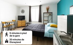 Appartement Cerf3-Centre Ville Meaux-Gare-Disney