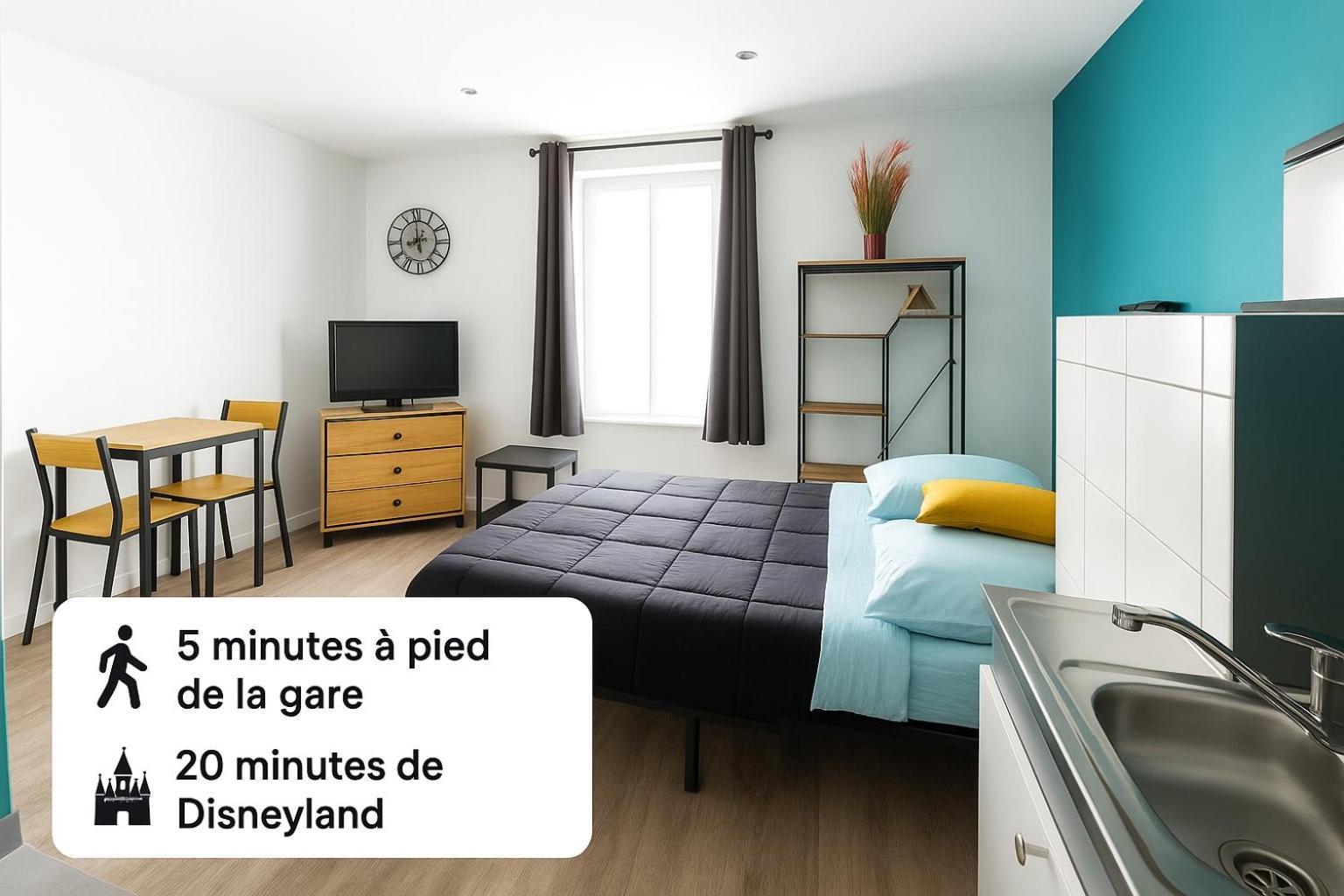 Appartement Cerf3-Centre Ville Meaux-Gare-Disney Extérieur photo